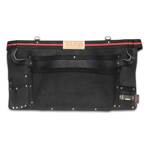 Taurus Full Leather 3 Pocket Carpenters Apron