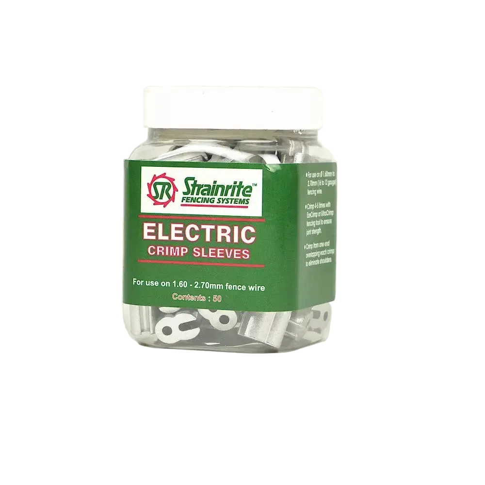 Strainrite Crimp Sleeve Open - tub of 50
