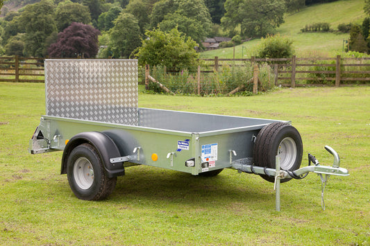 P6E Trailer with Ramp and Flotation Tyres