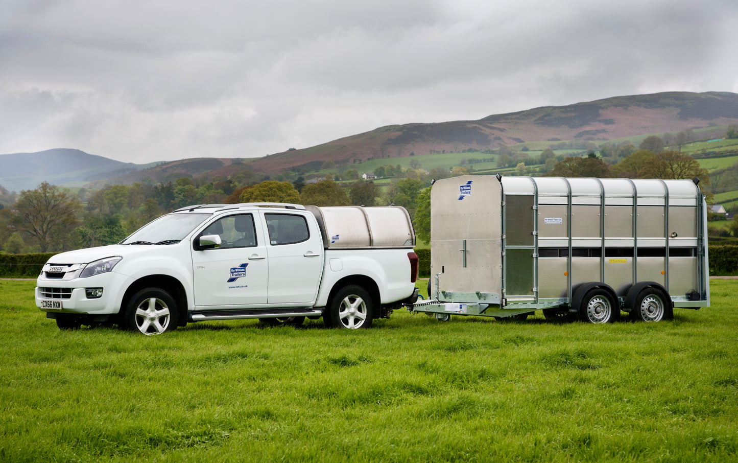 Livestock Trailer TA510GT 12' x 6' 175/75R16 Decks