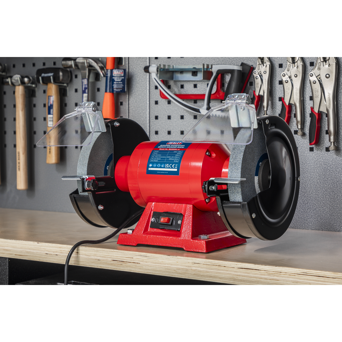 200mm Bench Grinder 600W/230V