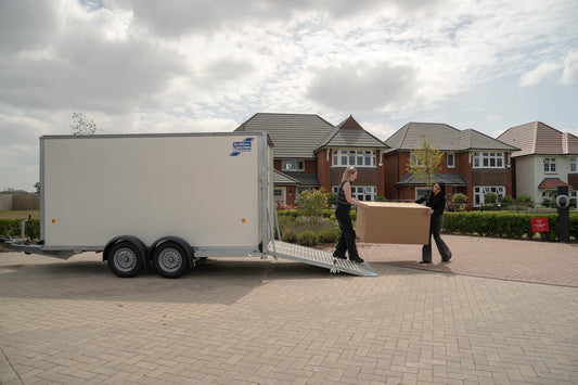 Ifor Williams BV105G 6' Box Van Trailer with Ramp