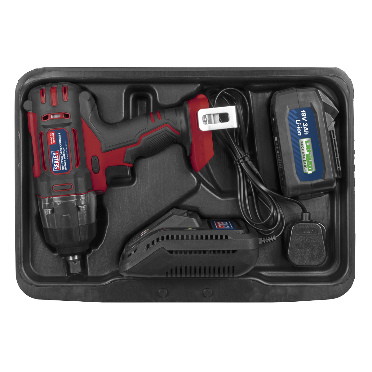 1/2"Sq Drive Cordless Impact Wrench 18V