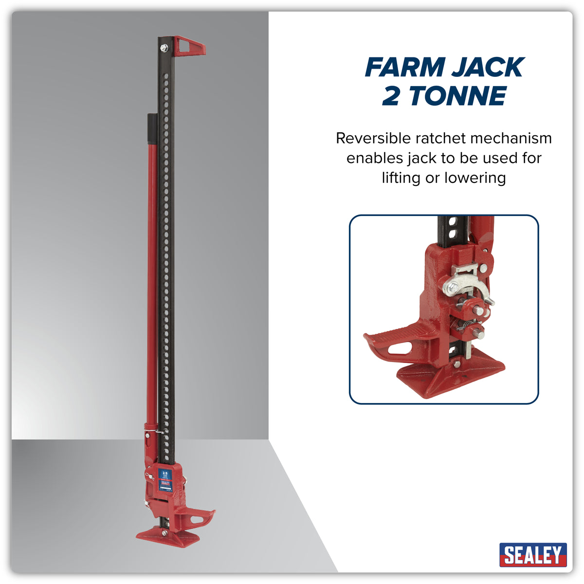 Farm Jack 1500mm 2 Tonne Capacity