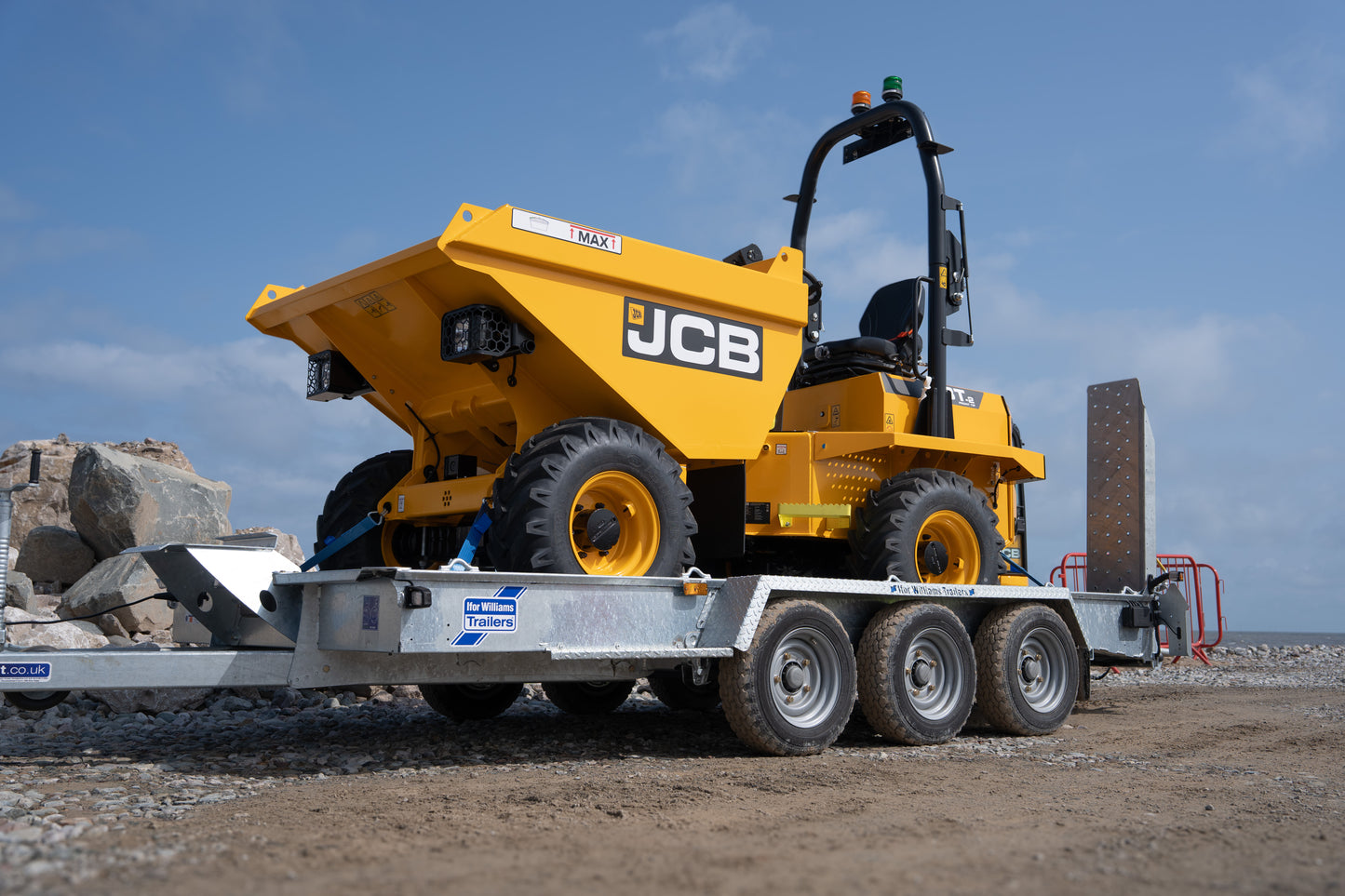 GH146 Tri-Axle Plant Trailer with 1.2 Ramp