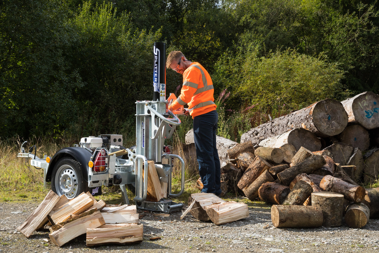 Log Splitter Trailer
