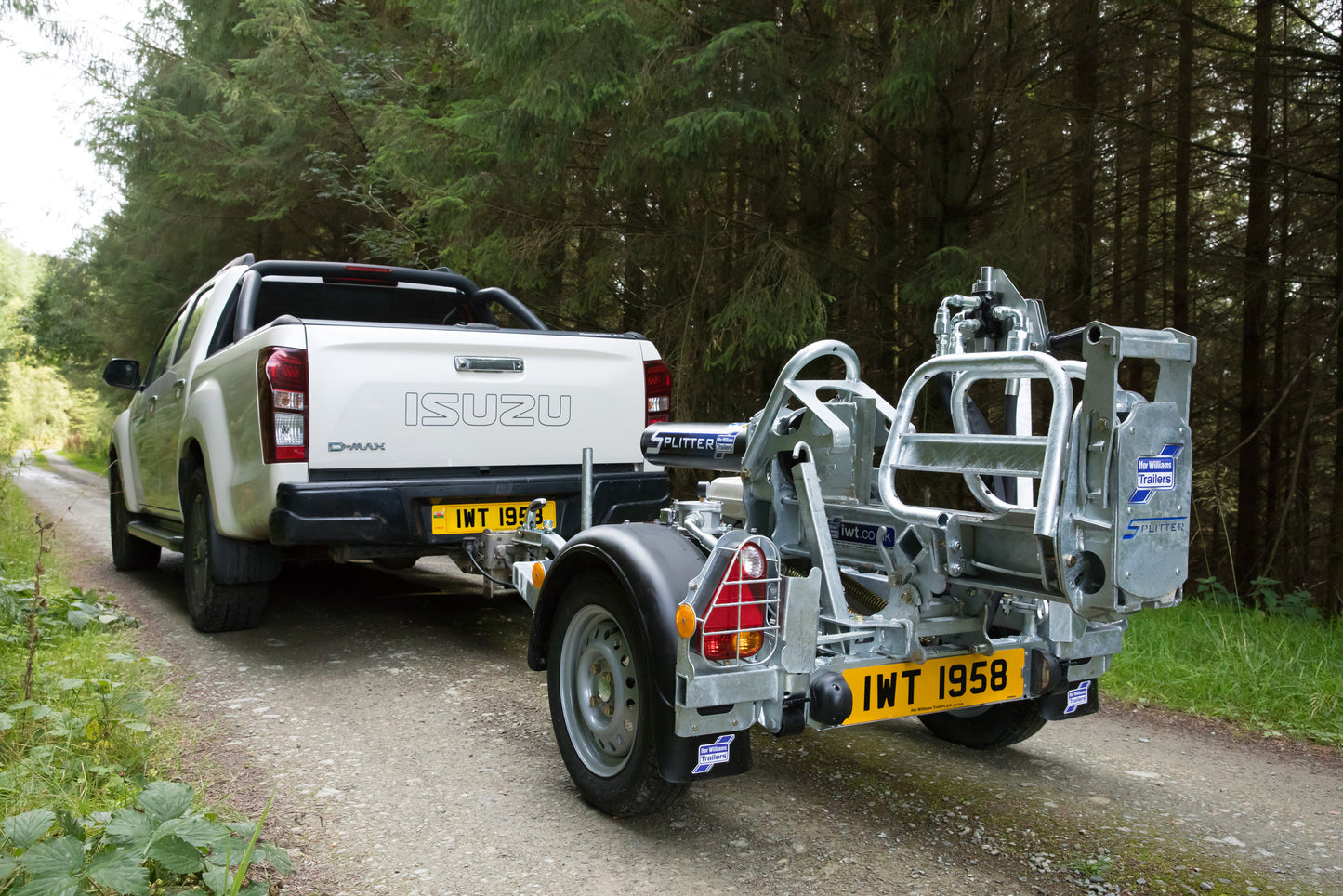 Log Splitter Trailer