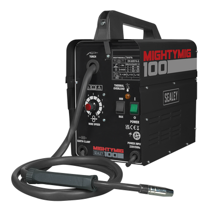 Gasless MIG Welder 100A 230V
