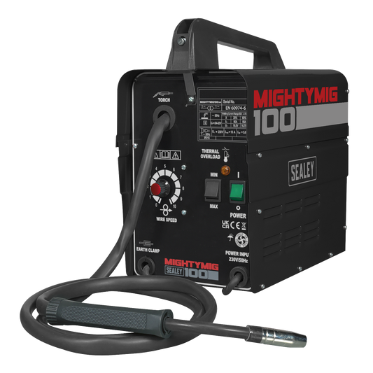 Gasless MIG Welder 100A 230V