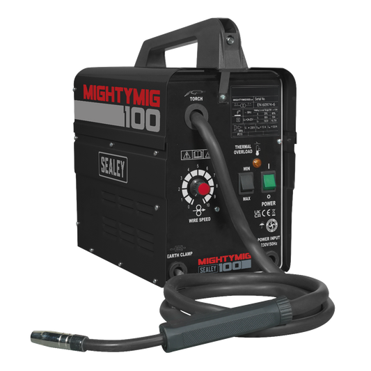 Gasless MIG Welder 100A 230V
