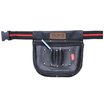 Taurus Full Leather 3 Pocket Nail Bag