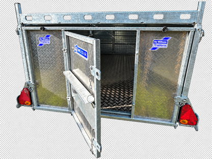 Ifor Williams Q8B Road Trailer with Brakes and Stock Ramp