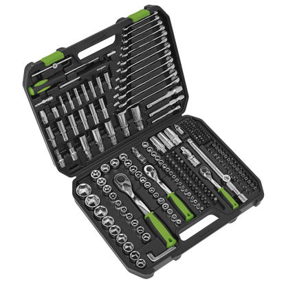 Siegen Socket Set 1/4", 3/8" & 1/2"Sq Drive 219pc