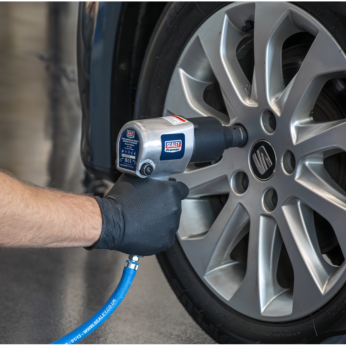 Premier Twin Hammer Air Impact Wrench 1/2"Sq Drive