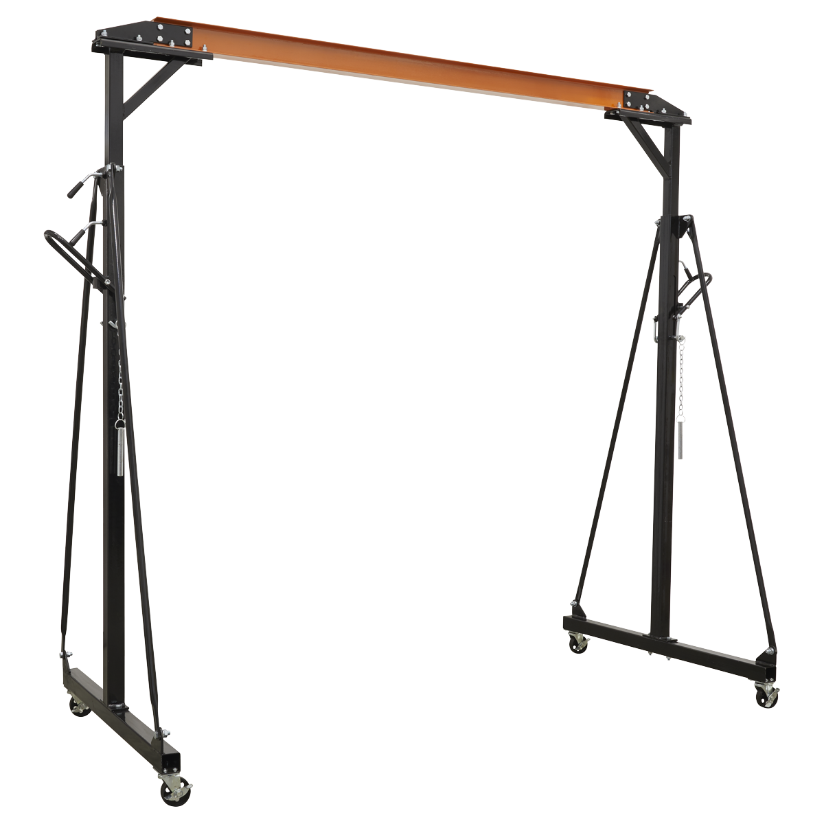 Portable Lifting Adjustable Gantry Frame 0.5 Tonne & Hoist Combo