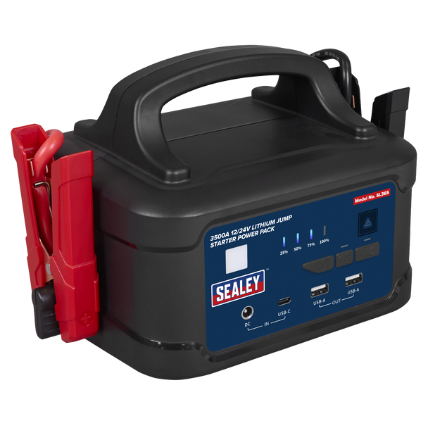 3500A 12/24V Lithium Jump Starter Power Pack