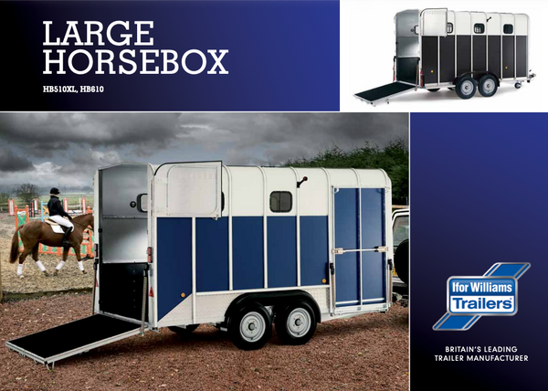 Large Horsebox Brochure