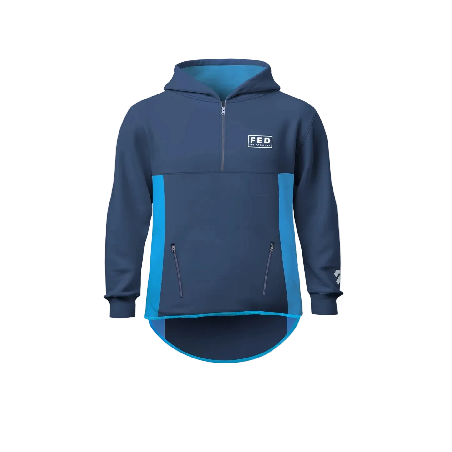 Fed by Farmers Shearing Hood NVY