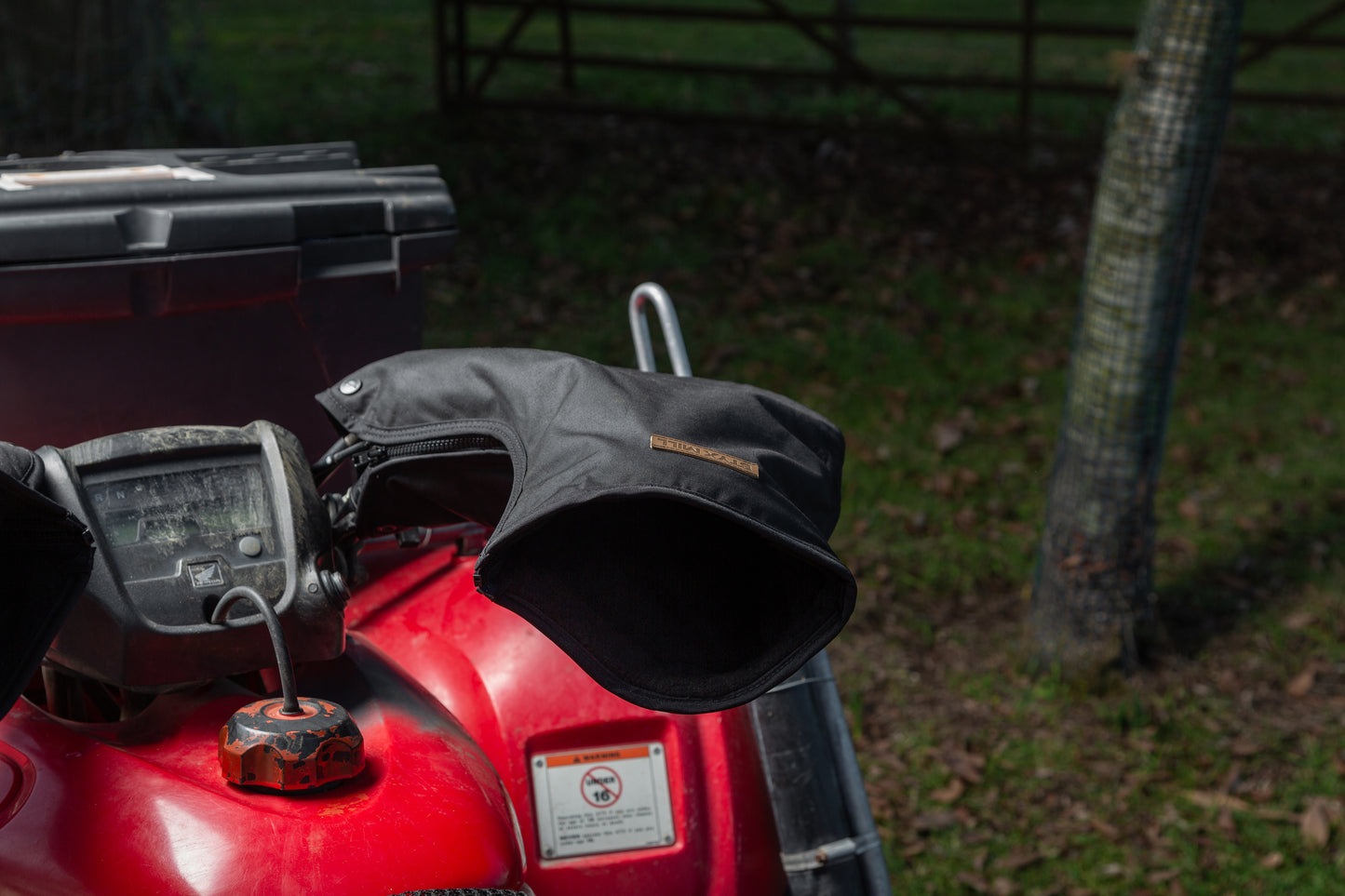 Styx Mill Oilskin Fur lined ATV Mitts