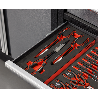 Premier Locking Pliers & Adjustable Wrench Set with Tool Tray 4pc