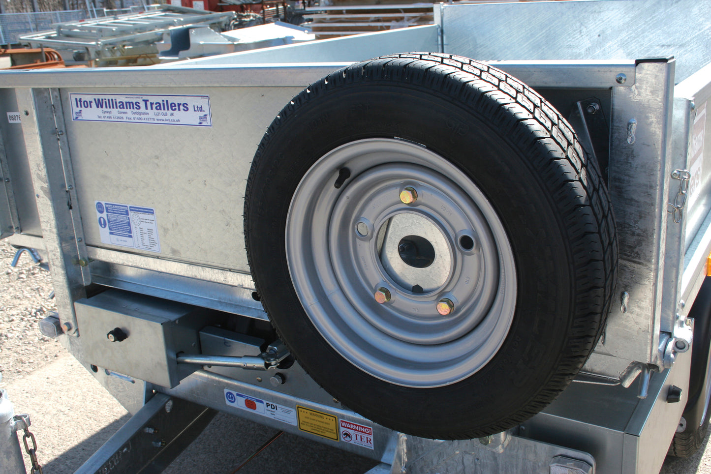 TT2515 (8’ x 5’) Tipper Trailer