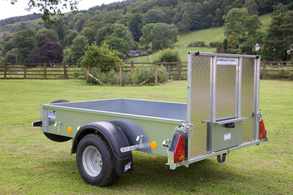 P6E Trailer with Ramp and Flotation Tyres