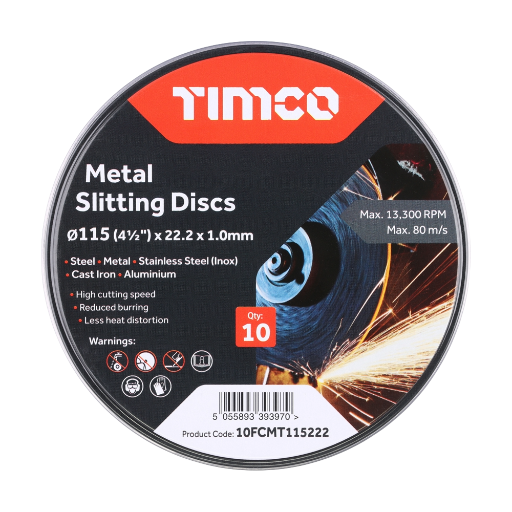 Bonded Abrasive Disc - For Cutting