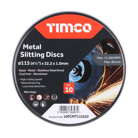 Bonded Abrasive Disc - For Cutting