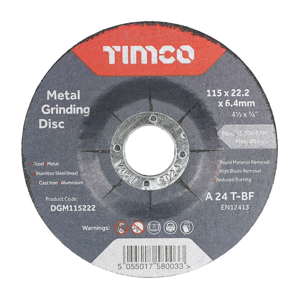 Bonded Abrasive Disc - For Grinding