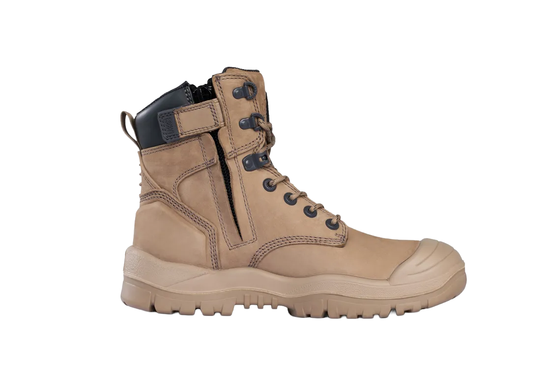 Mongrel 561 Side Zip Safety Boots - STONE