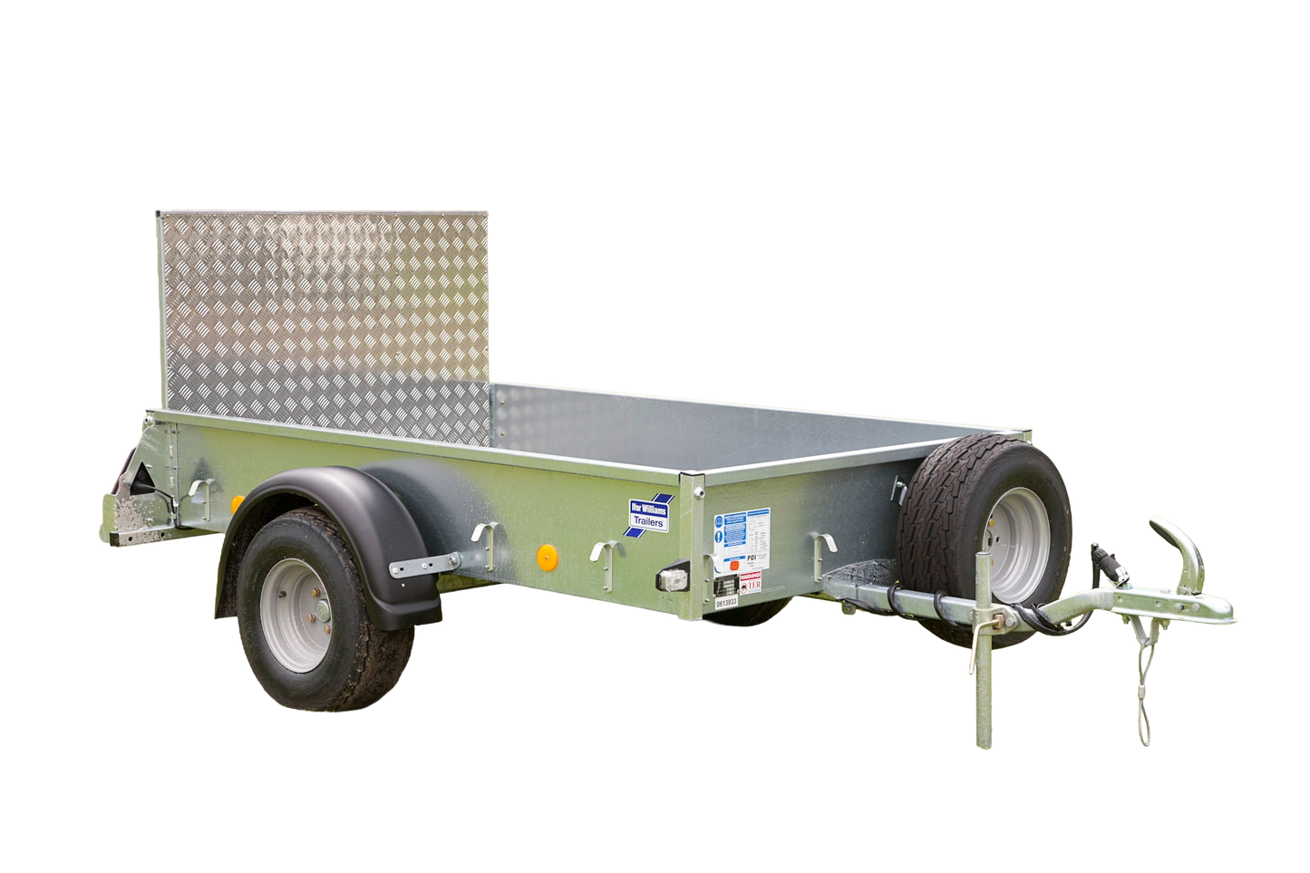 P6E Trailer with Ramp and Flotation Tyres