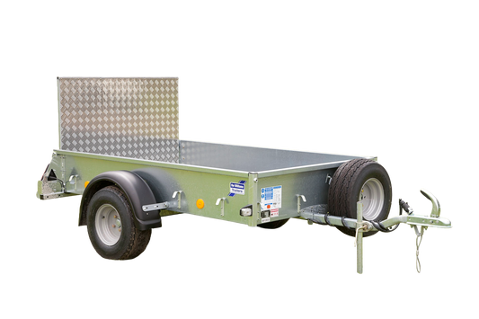 P6E Trailer with Ramp and Flotation Tyres