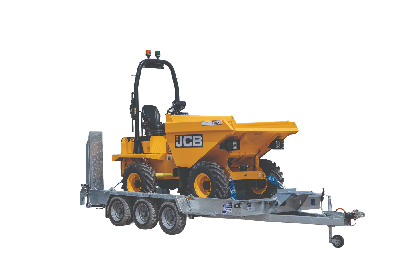 GH146 Tri-Axle Plant Trailer with 1.2 Ramp