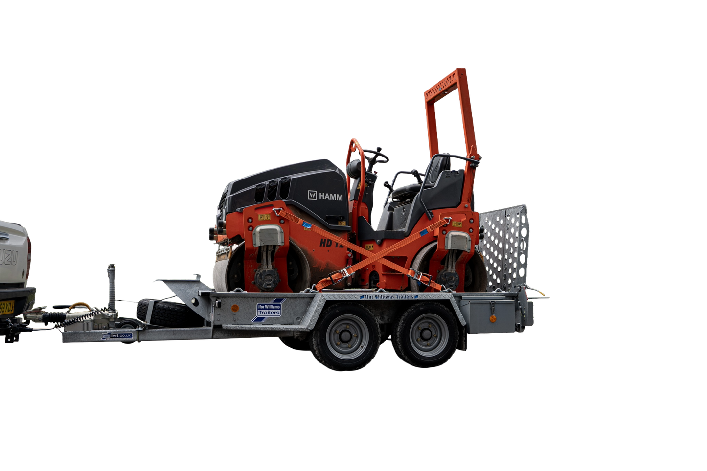 GH94BT Plant Trailer with 1.2m Ramp