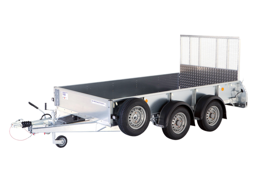 GD105 M 165R13 WH General Duty Trailer with Ramp