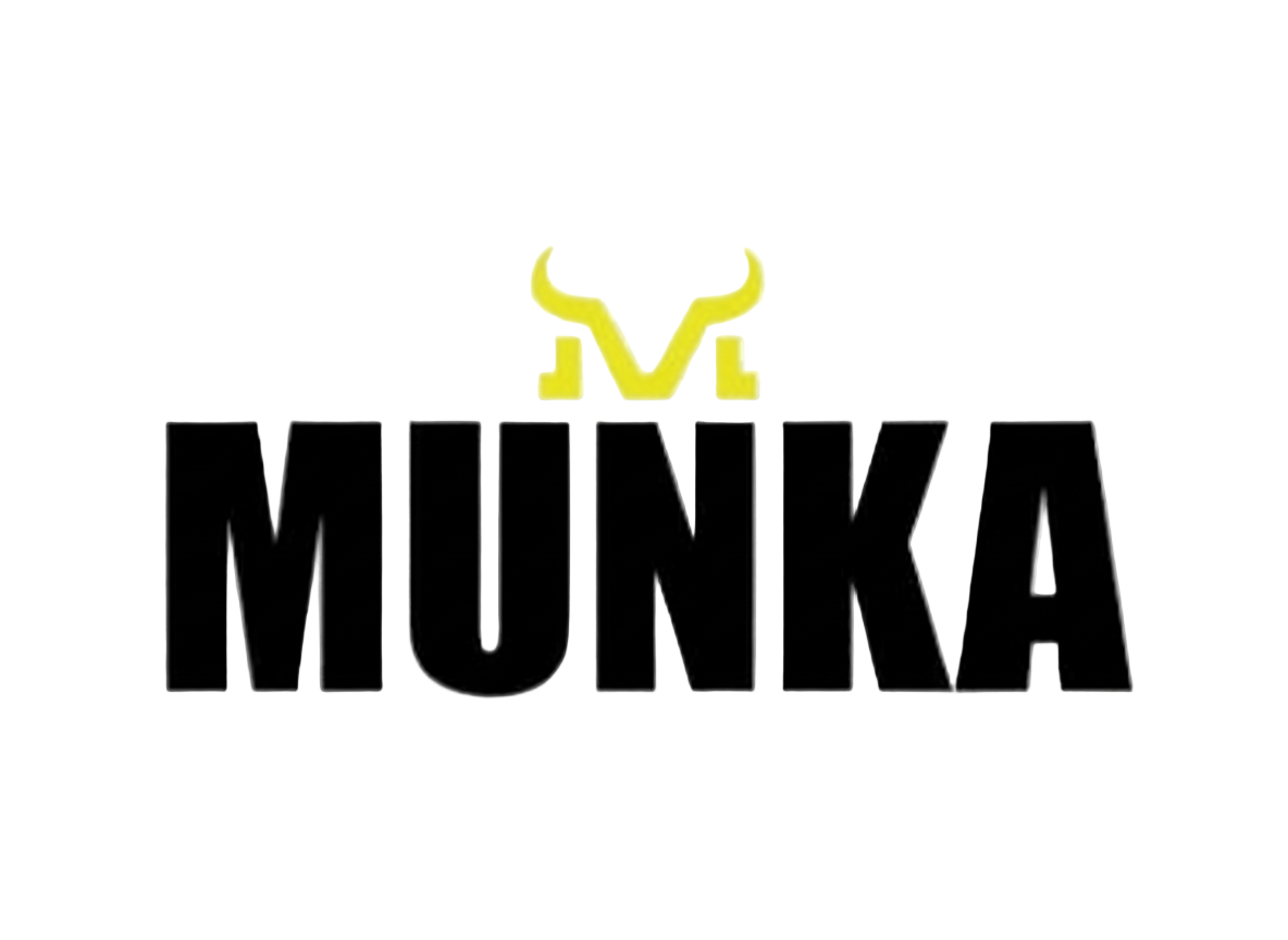 Munka logo with transparent background