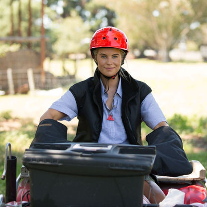 Styx Mill Oilskin Fur lined ATV Mitts